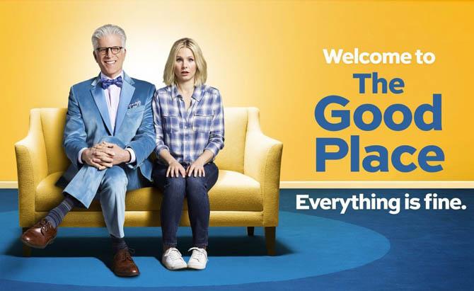 THE GOOD PLACE -- Pictured: "The Good Place" Horizontal Key Art -- (Photo by: NBCUniversal)